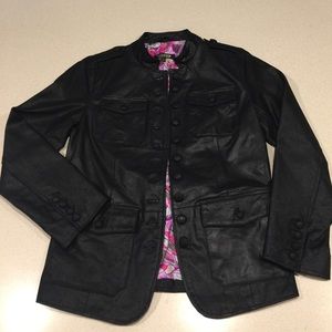 Twiggy London NWOT Black Leather Jacket